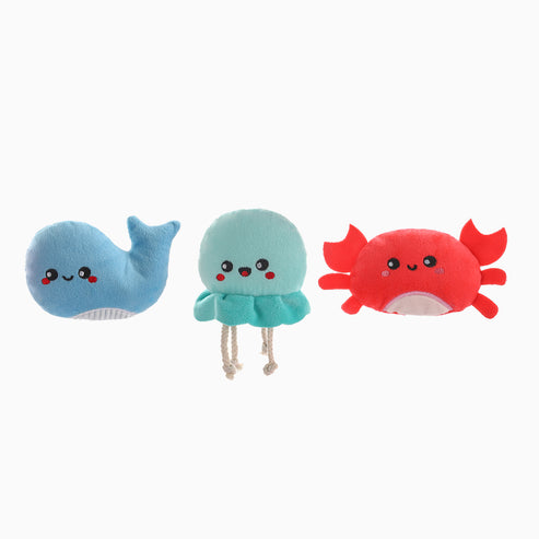 Ocean Pals Dog Toys (3pk) | HugSmart
