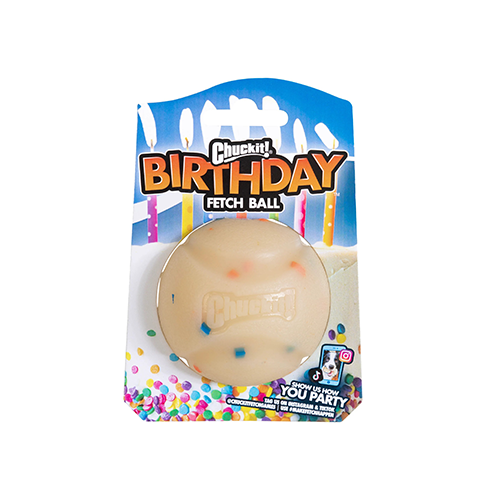 Birthday Fetch Ball (Medium) | Chuckit!
