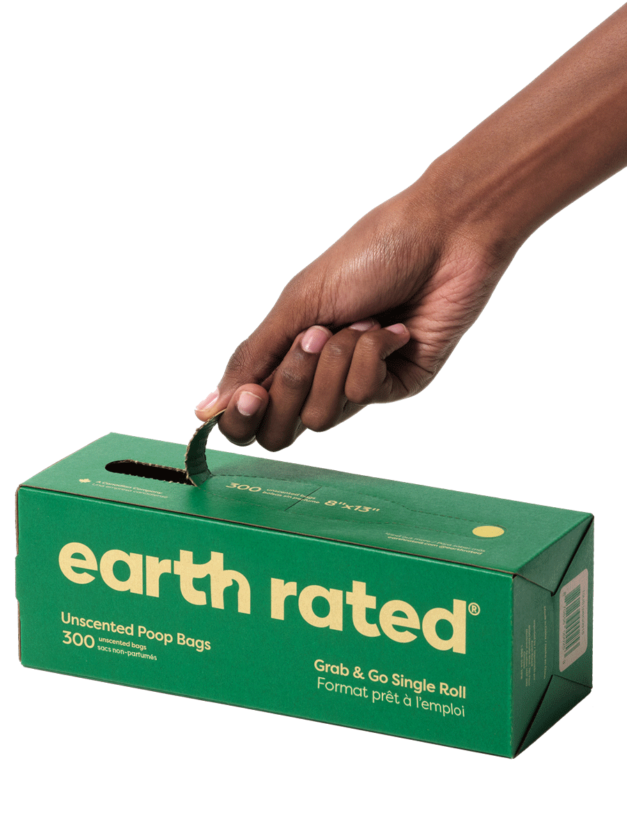 Unscented Grab & Go Poop Bags (300pk) | Earth Rated