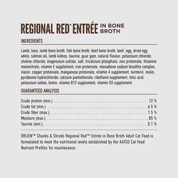 Chunks & Shreds Regional Red Wet Cat Food (5.5oz) | Orijen