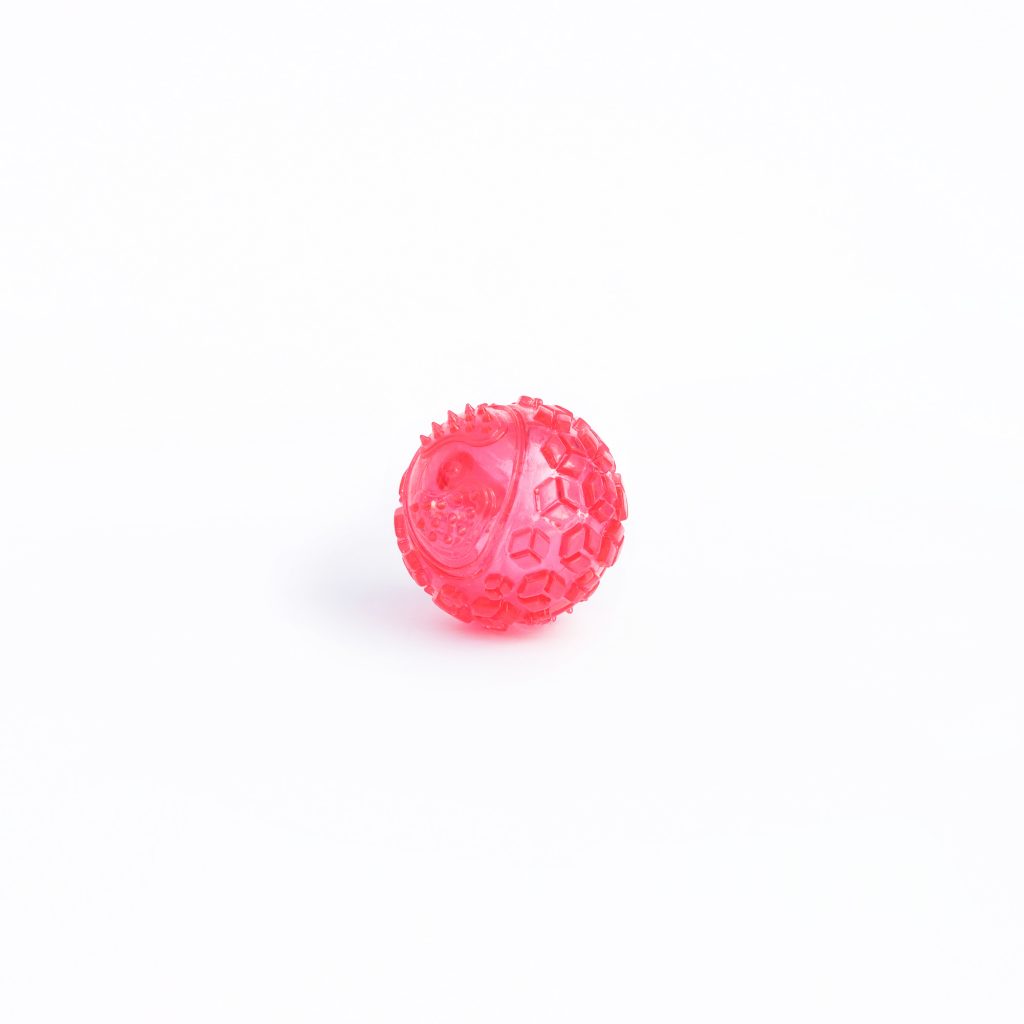 Squeaker Ball (Small, Pink) | Zippy Paws