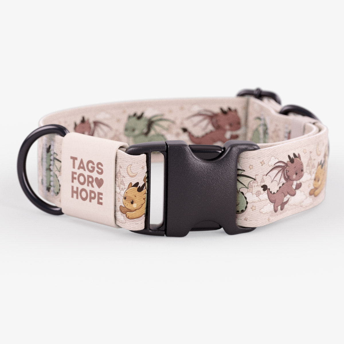 Dragon Dreamland Collar (Beige) | Tags For Hope