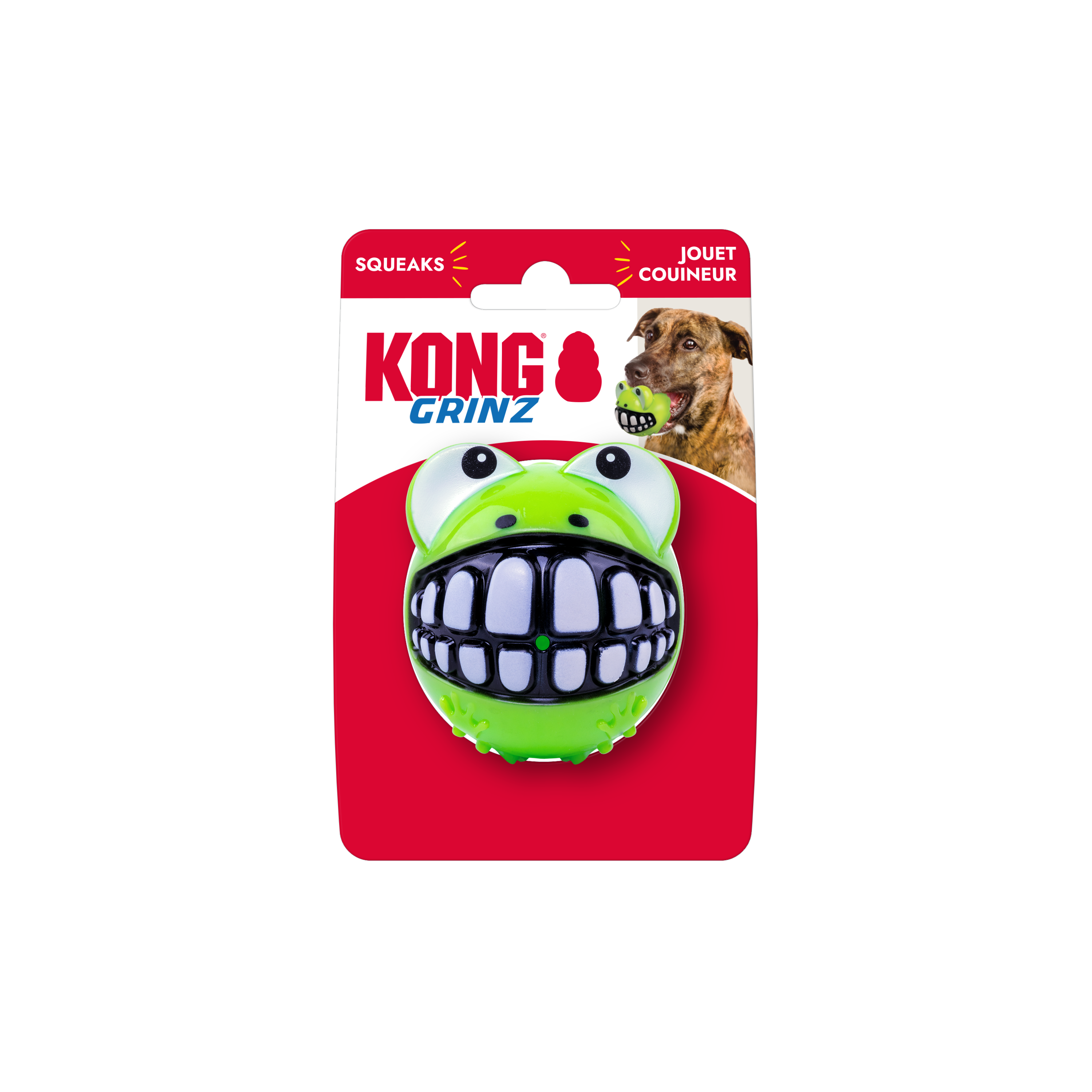 Grinz Frog Ball (Medium) | KONG