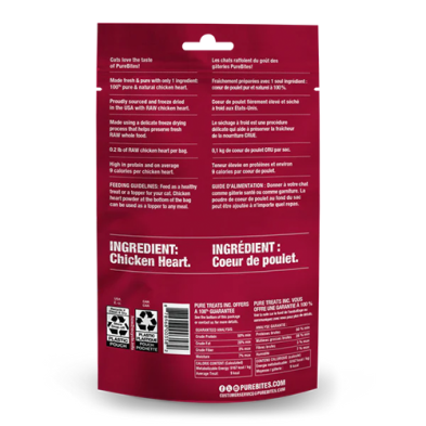 Chicken Hearts (31g) | PureBites