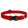 Basics Solid Dog Collar (Red, 10"-16") | Lupine