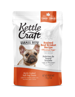 Montreal Style Braised Beef Brisket Small Bite Dog Treats | Kettle Craft