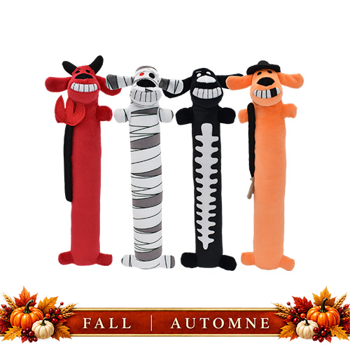 Halloween Loofa Dog Toy (12", Assorted) | Multipet