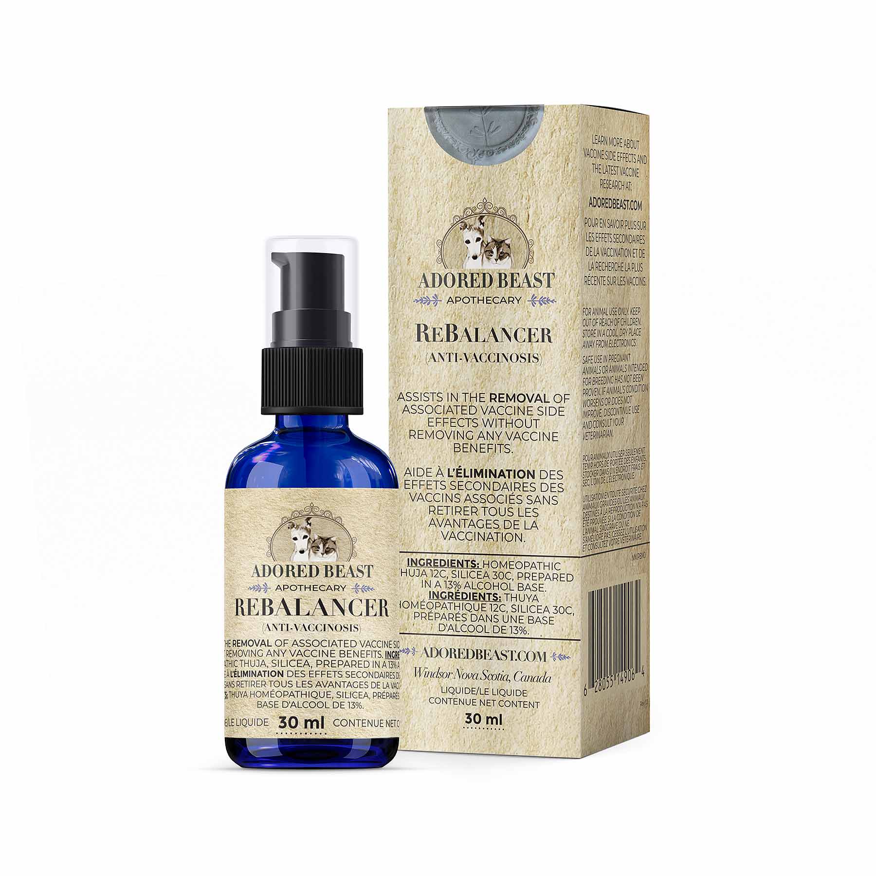 Rebalancer (Anti-Vaccinosis) | Adored Beast Apothecary