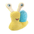 Squeaker Snail Dog Toy (Yellow) | Brookbrand Pets