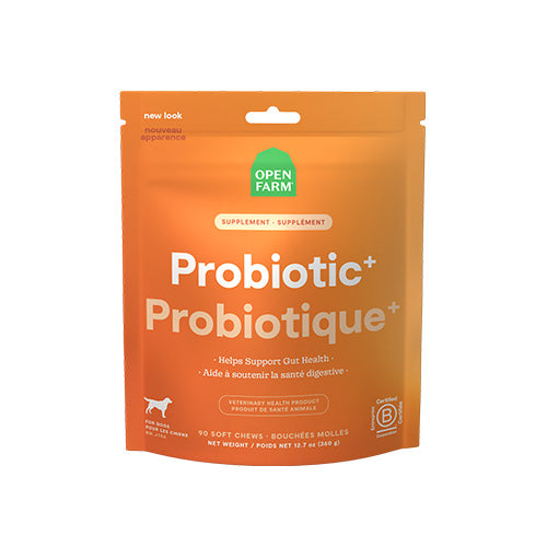 Probiotic Soft Chews For Dogs (90 Count) | Open Farm