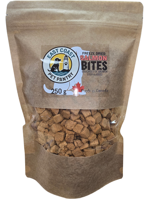 Freeze Dried Salmon Bites (75g) | East Coast Pet Pantry