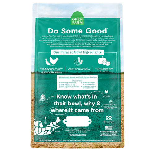 Chicken, Salmon & Ancient Grains Puppy Food (22lb)  | Open Farm