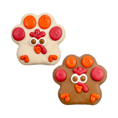 Carol & Bill Turkey Cookie | Bosco & Roxy's