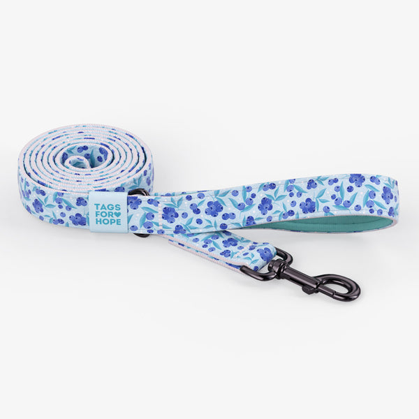 Blueberry Breeze Leash (6') | Tags For Hope