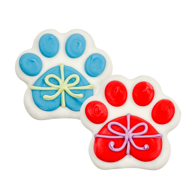 Paw-Some Present Cookie | Bosco & Roxy's
