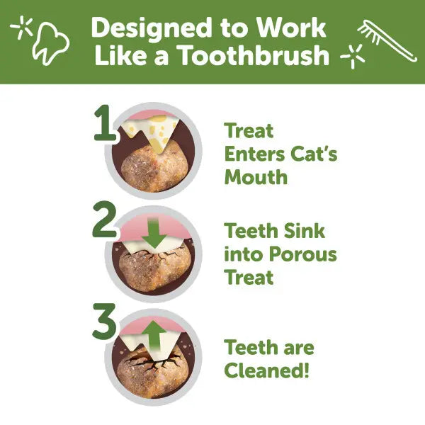 Cat Dental Treats (Chicken, 4.5oz) | Whimzees