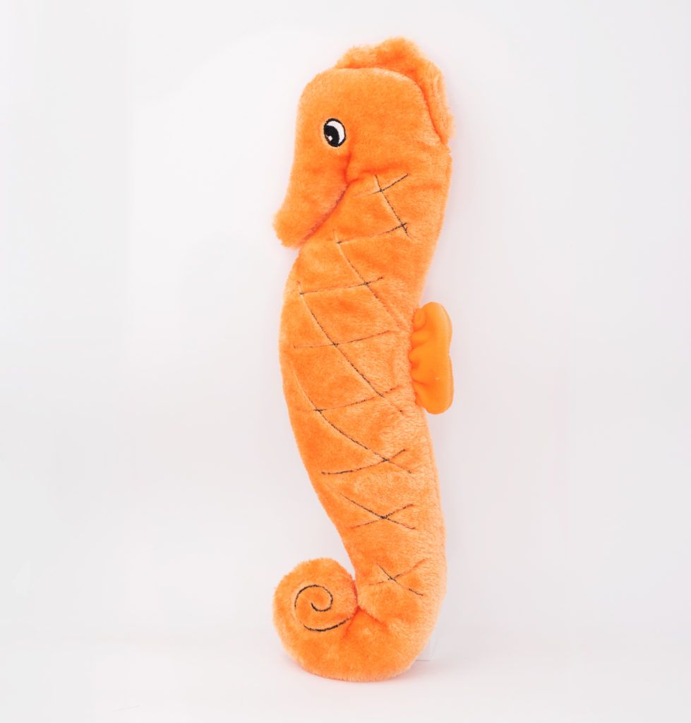 Jigglerz Dog Toy (Seahorse) | Zippy Paws