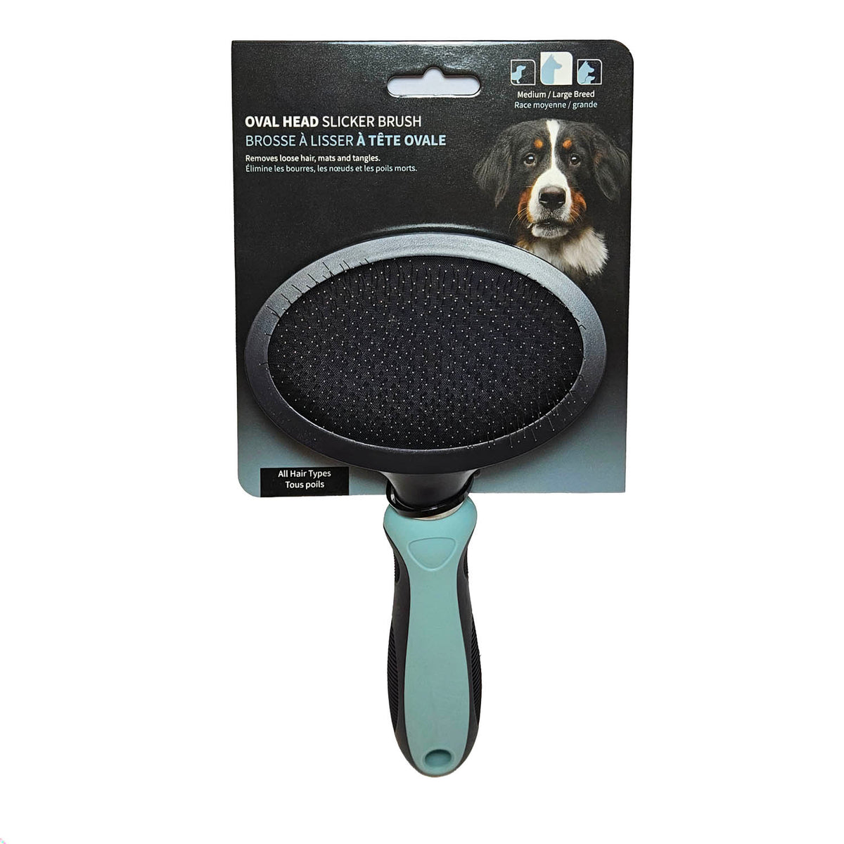 Oval Slicker Brush (Large) | Sunny & Luna