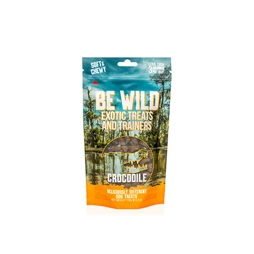 Be Wild Exotic Soft Training Treats (Crocodile, 150g) | This&That
