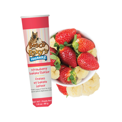 Frozen Yogrrrz (Strawberry Banana) | Bosco & Roxy's