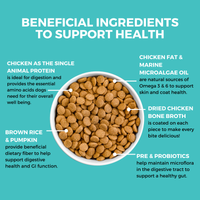 Limited Ingredient Dry Bland Diet For Dogs (Chicken, Brown Rice & Pumpkin) | KOHA