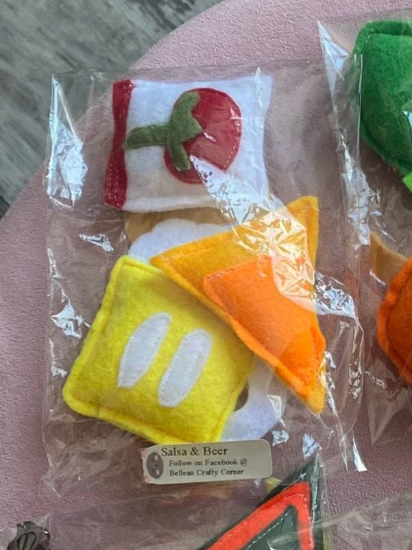 Catnip Toys (Salsa & Beer) | Belleau Crafty Corner