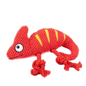 Chamleon Rope Dog Toy (Red) | Brookbrand Pets