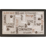 Pet Bowl Placemat (Linen Tan) | Drymate