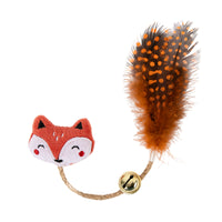Fox Rope & Bell Cat Toy | Brookbrand Pets