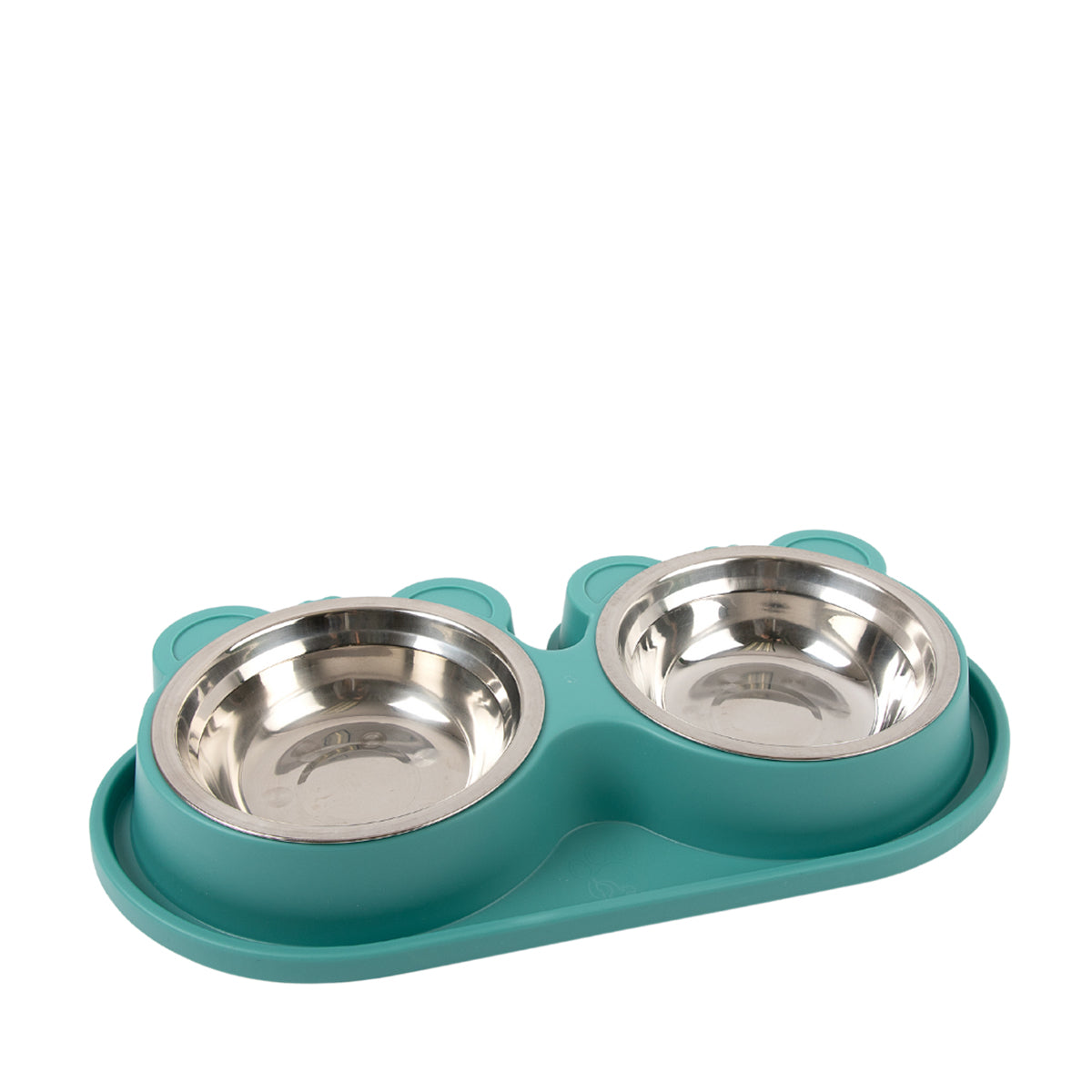Stainless Steel Bowls With Tray | Brookbrand Pets