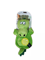 Hear Doggy Flat Gator Silent Squeaker | go Dog