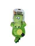 Hear Doggy Flat Gator Silent Squeaker | go Dog