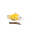 Fish & Catnip Toy (Yellow) | Bud'Z