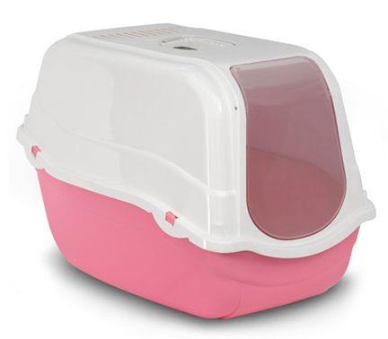 Covered Litter Pan (Pink) | Bergamo