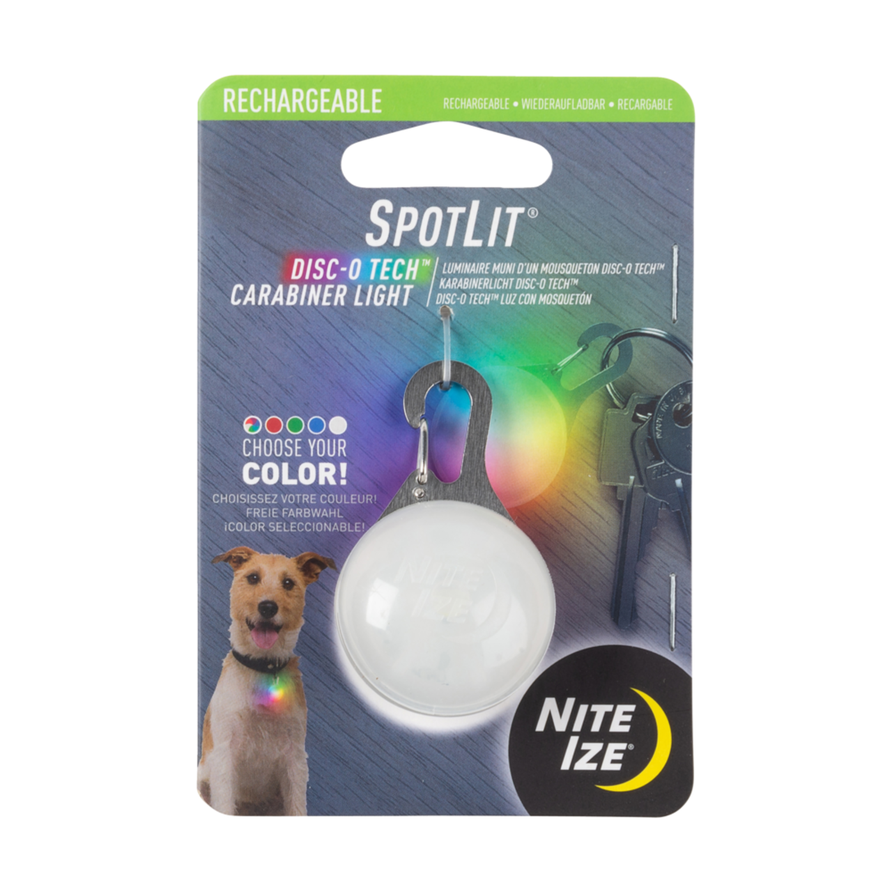 Spot Lit Collar Light (USB Rechargable) | Nite Ize