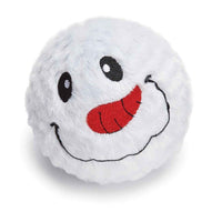 Grriggles Snowman Spikey Squeaker Ball | Boss Pet Products