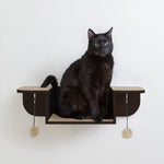 Nest Perch (Espresso, Wall-Mounted Cat Perch & Lounge) | Houspanther