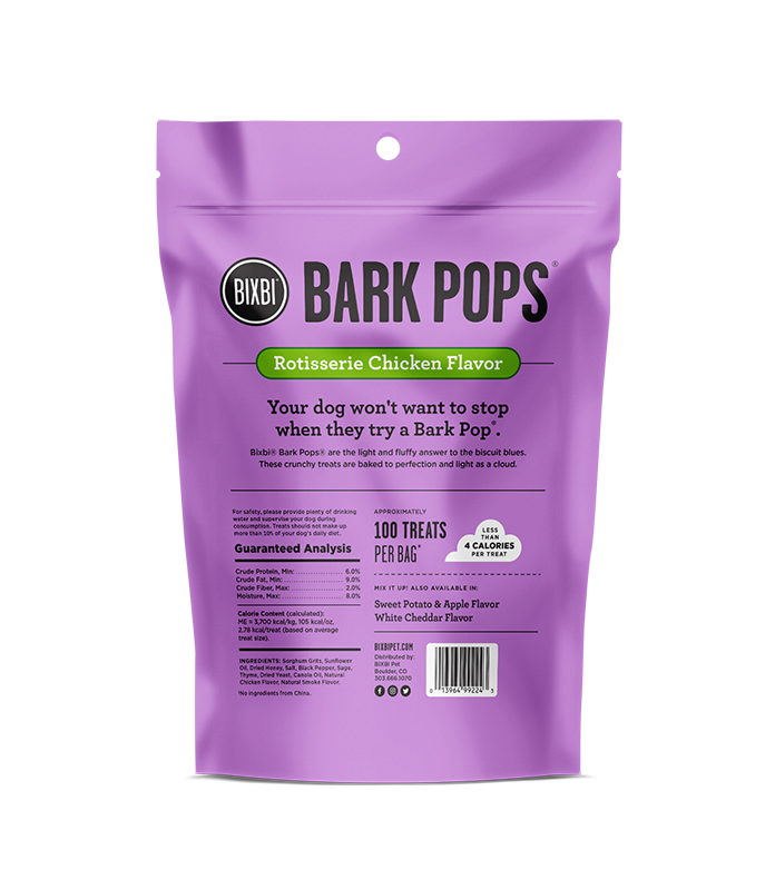 Bark Pops (Rotisserie Chicken) | BIXBI