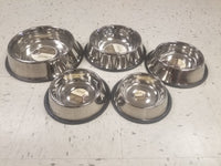 Stainless Steel Non-Tip Bowls | Nourish