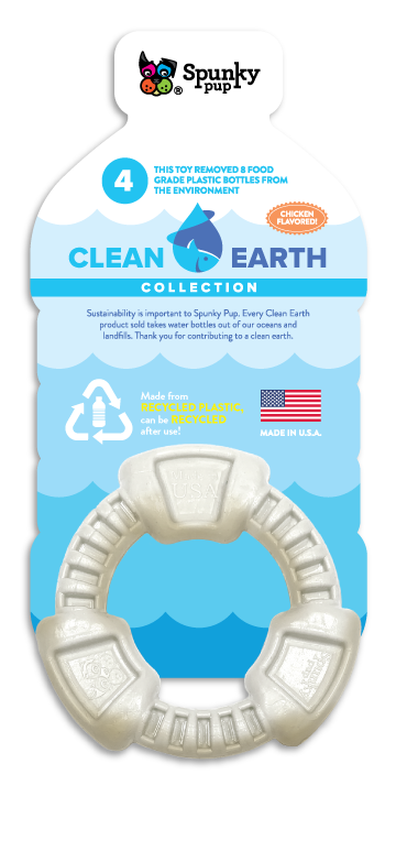 Clean Earth Recycled Ring | Spunky Pup