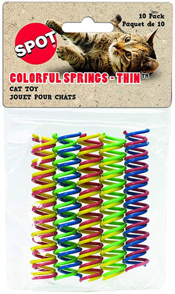 Thin Colourful Springs (Cat Toy) | Spot