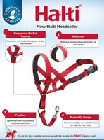 Halti Head Collar (Size 4, Red) | Company Of Animals