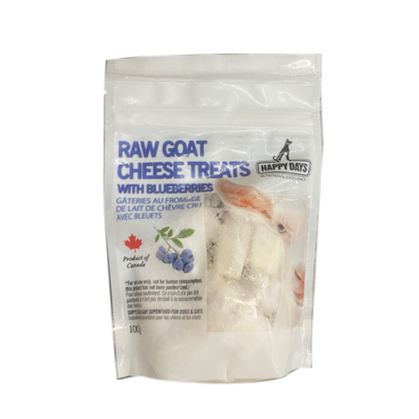 Raw Goat Cheese Treats (With Blueberries) | Happy Days