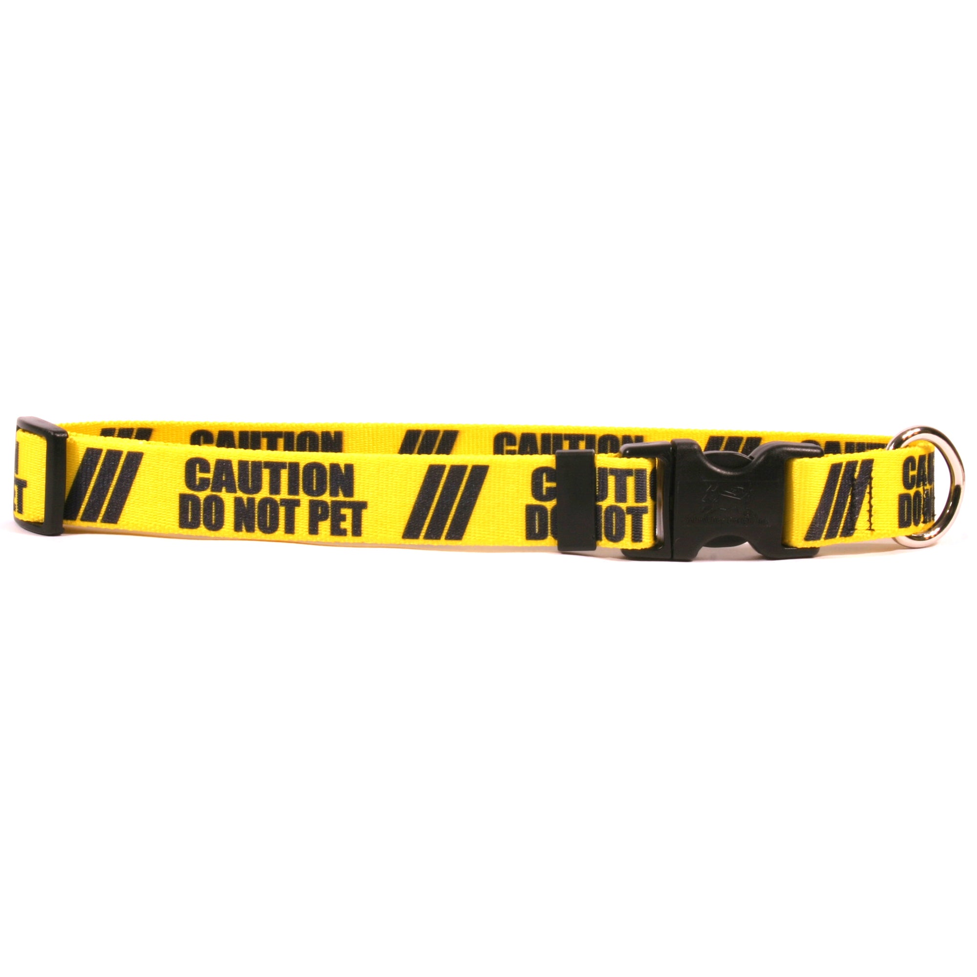 Caution Collars & Leashes | Yellow Dog Designs