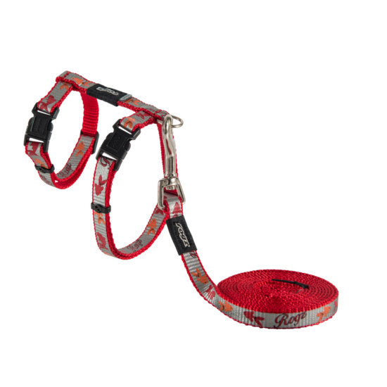 Cat Harness & Leash Combo | Rogz