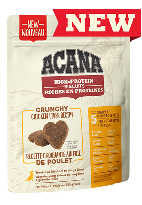 Crunchy Chicken Liver Biscuts (Medium/Large) | Acana