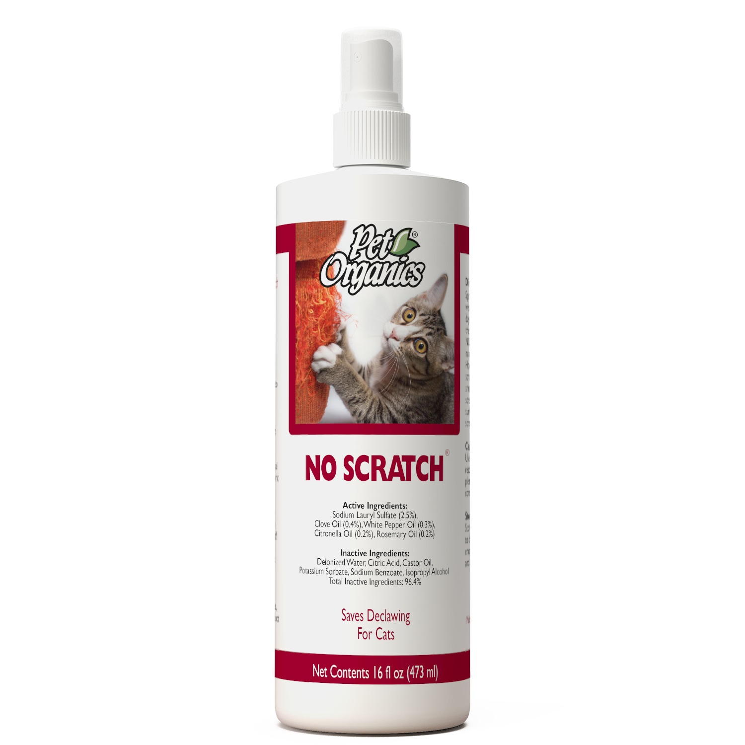 No-Scratch Cat Deterrent Spray | Pet Organics