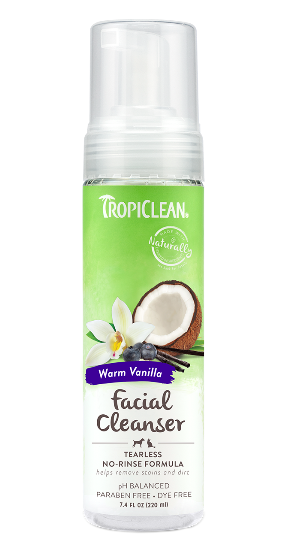 Waterless Facial Cleanser For Pets (Warm Vanilla) | Tropiclean