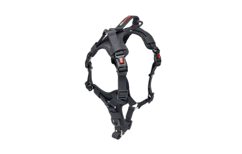 No-Pull Waterproof Comfort Harness (Black) | Smellydogz