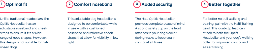 Halti Optifit Headcollar | Company Of Animals